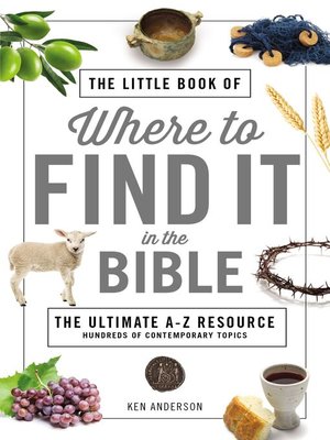 cover image of The Little Book of Where to Find It in the Bible